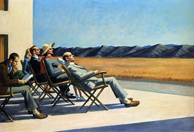 People in the Sun Edward Hopper